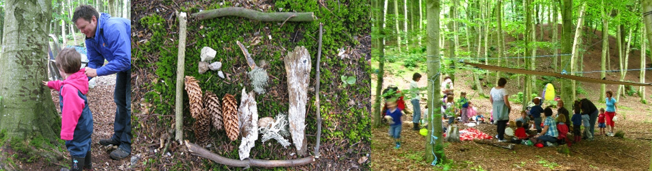 Mud Pies nature courses are for children aged 2-5, and their parent or other carer and take place in Aberdeen and Aberdeenshire